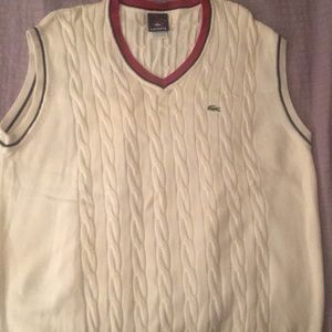 Lacoste sweater vest